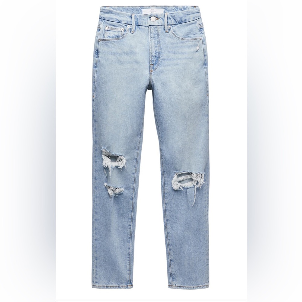 Good American x Zara Classic Slim Jeans